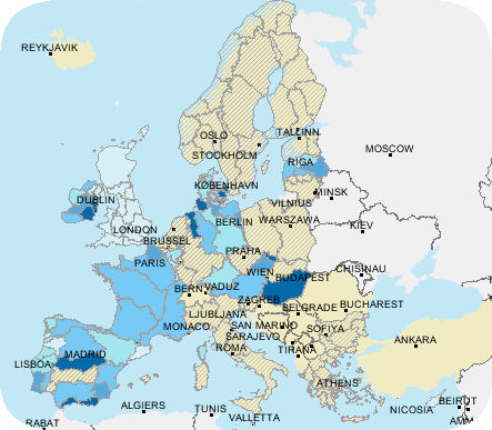 European Bodies Of Water Map Water Bodies Not At Risk In Europe