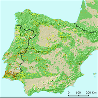 Afforestation in Europe, 1990-2000