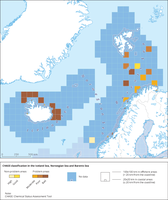 CHASE classification in the Iceland Sea, Norwegian Sea and Barents Sea