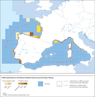 CHASE classification in the Western Mediterranean Sea and the Bay of Biscay