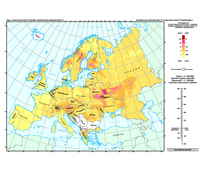 Deposition from Chernobyl in Europe