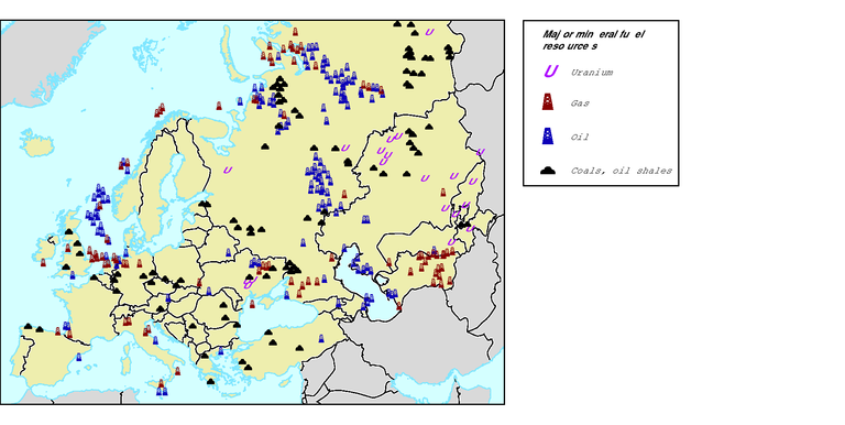 natural resources map