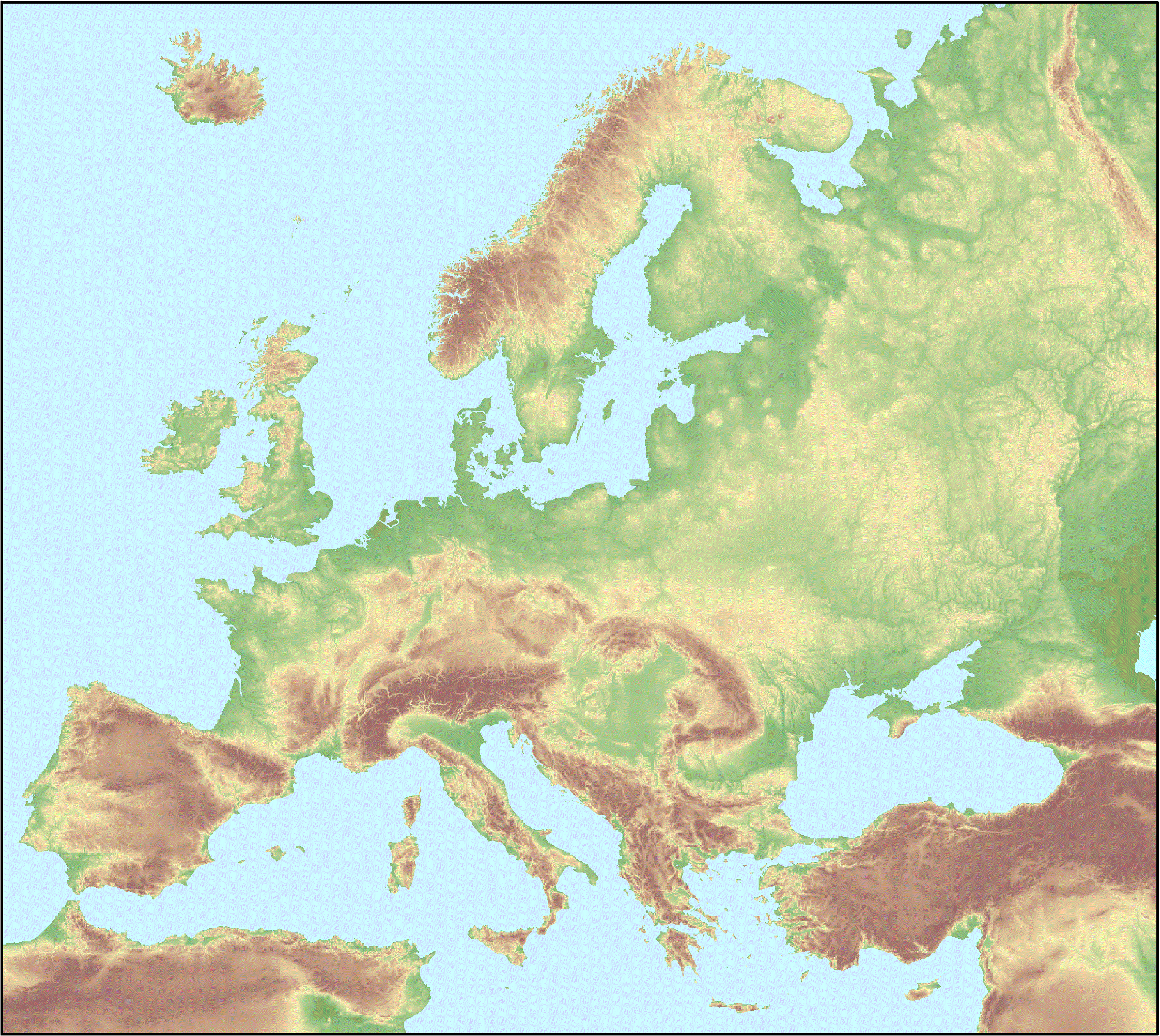 Road map of Portugal, Maps of Portugal, Maps of Europe, GIF map, Maps  of the World in GIF format