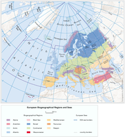 European biogeographical regions and the regional seas