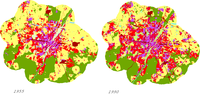 Land use changes in Munich urban area from 1955-1990