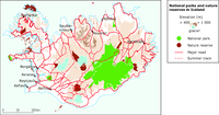 National parks and nature reserves in Iceland