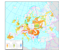 Physical degradation in Europe, 1993