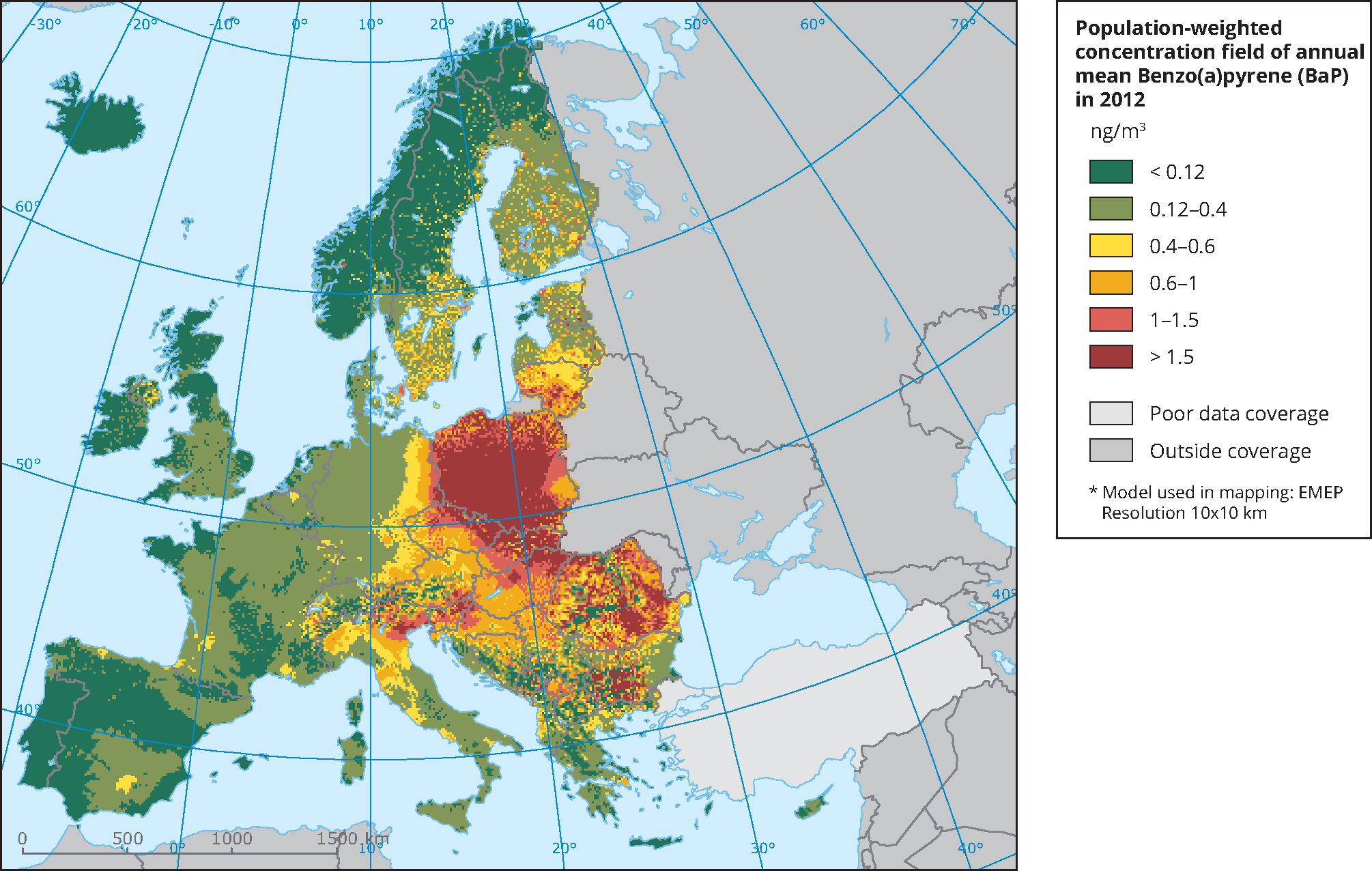 Население на 1 января 2015. Population one. "Pomak population" on the Map of Europe.