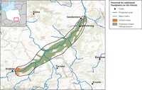 Potential for additional floodplains on the Vistula