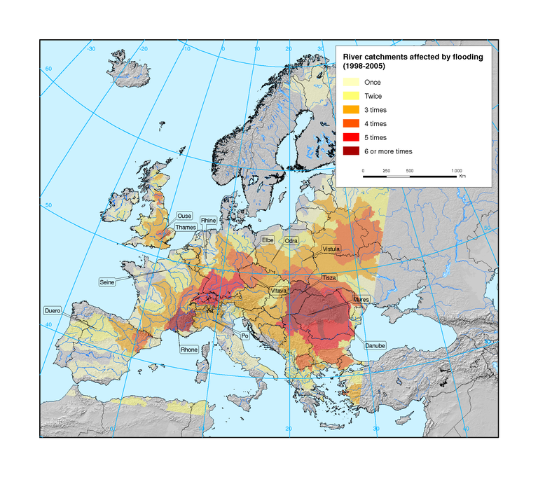 flooding recurrence 1998-2005 per watershed.eps