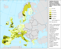 Share of targeted agricultural habitat types (dependent on extensive farming practices) within Natura 2000 sites