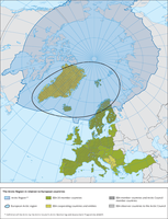 The Arctic Region in relation to European countries