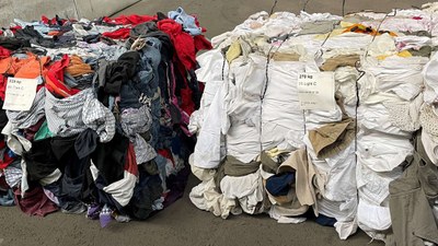 Europe's used textiles are an increasing waste and export problem