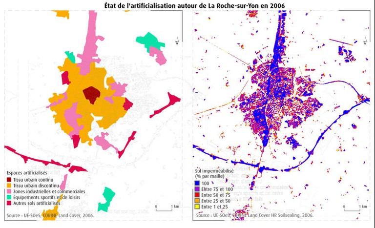 Land use - State and impacts (France) — European Environment Agency