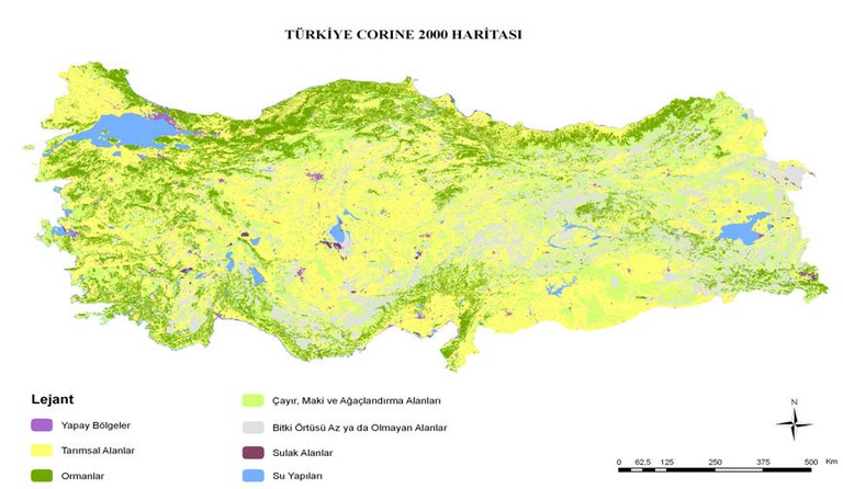 Land use - Drivers and pressures (Turkey) — European Environment Agency