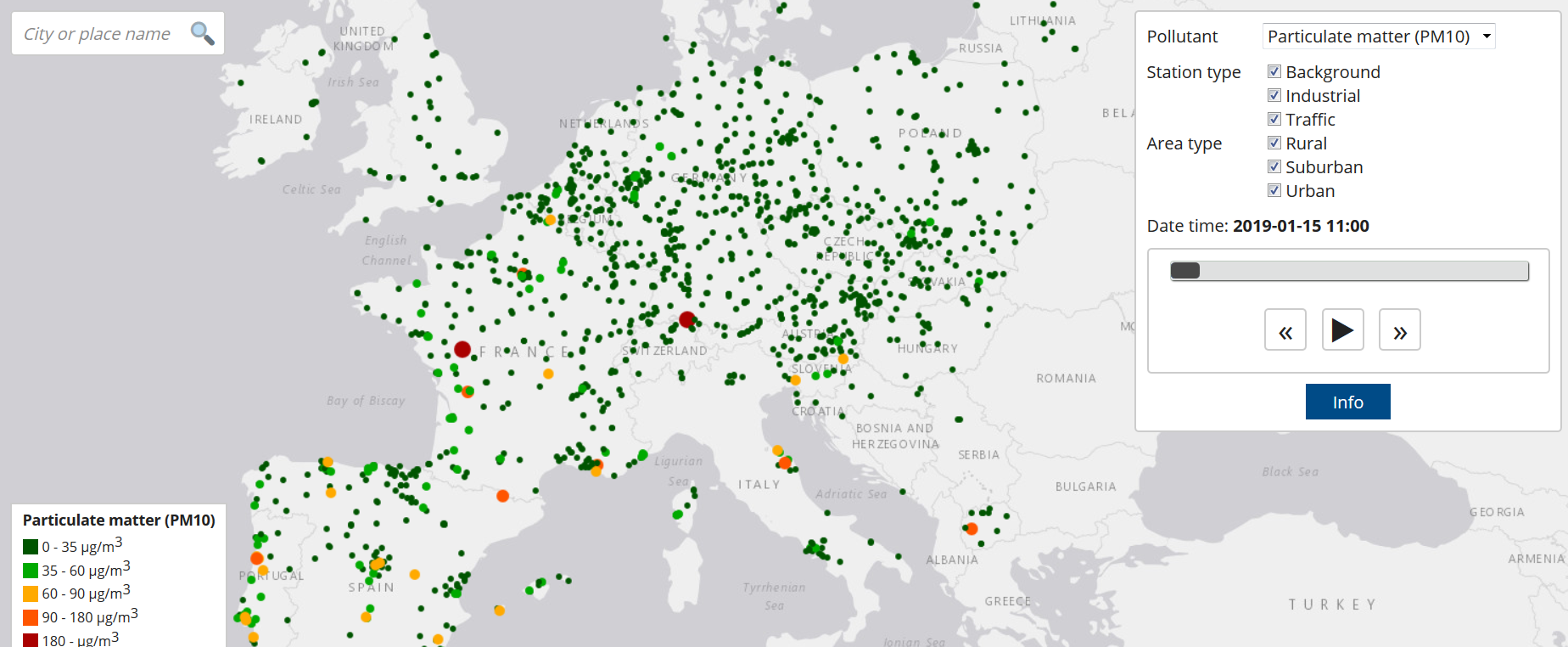 explore air pollution data